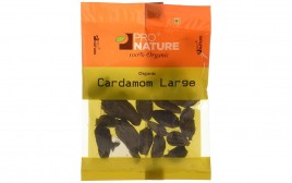 Pro Nature Organic Large Cardamom   Pack  10 grams
